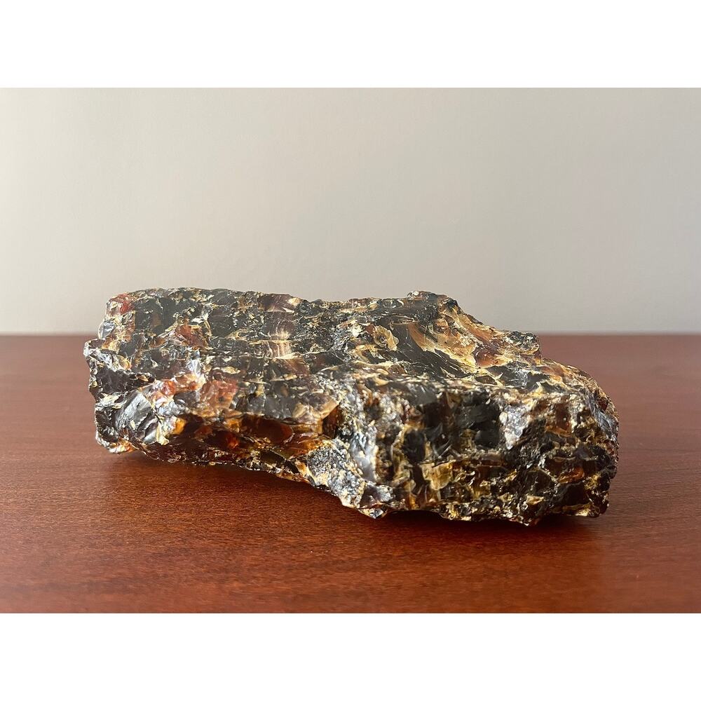 Blue Amber Large Rough Specimen